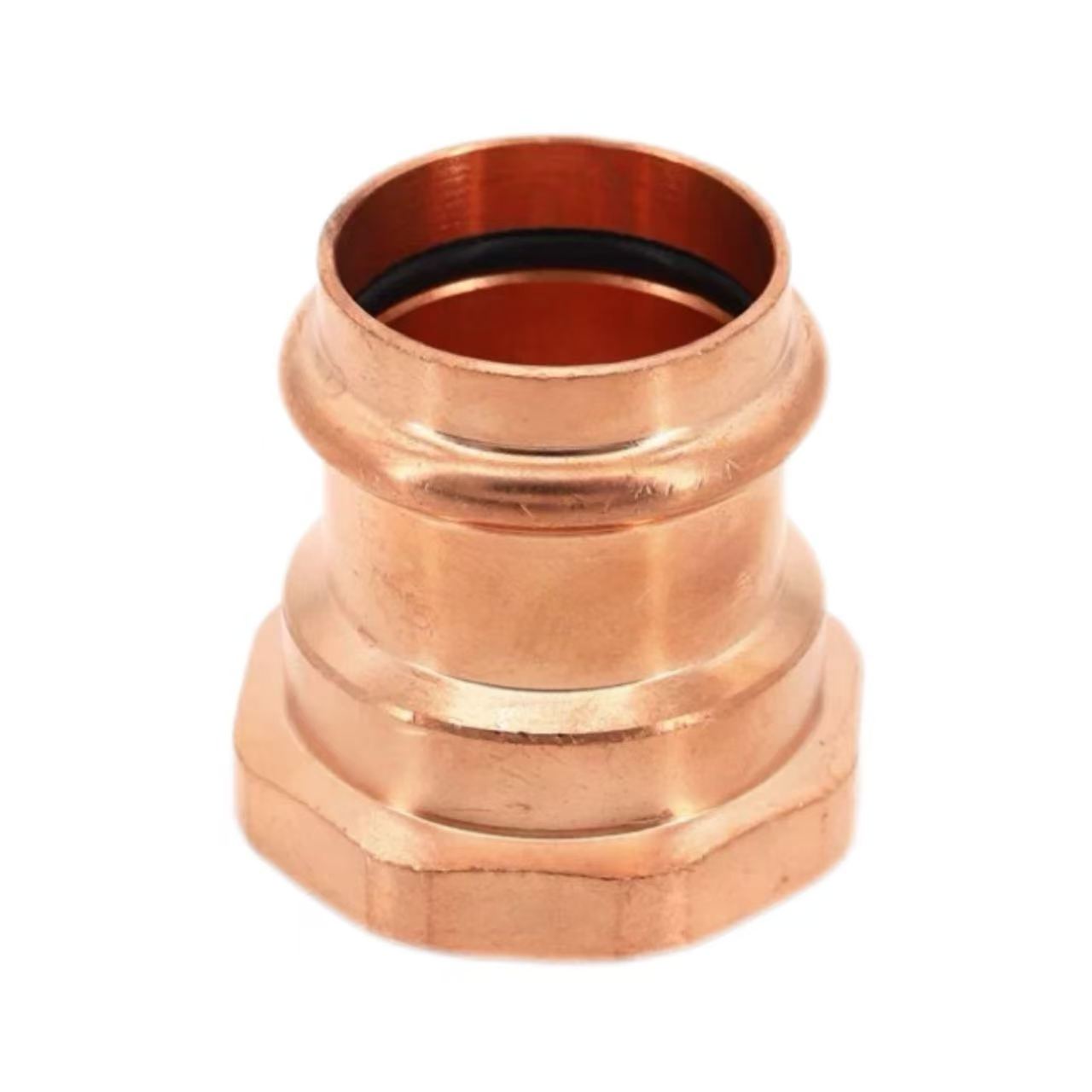 Duplanyomásos anya menetes egyenes adapter