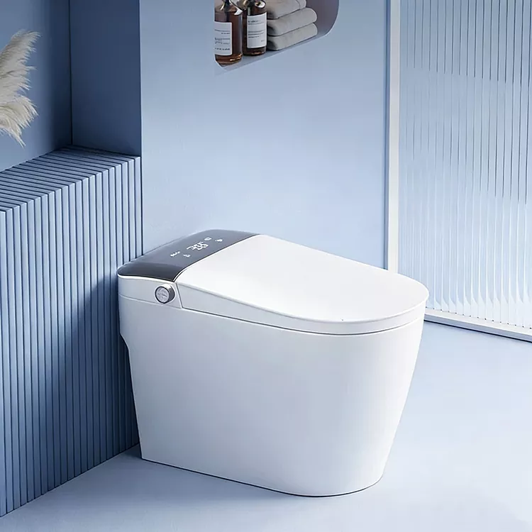Nagy képernyős digitális kijelzőgomb Smart WC