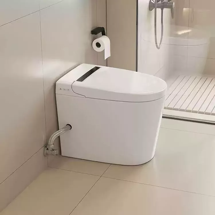 Modern minimalista intelligens WC